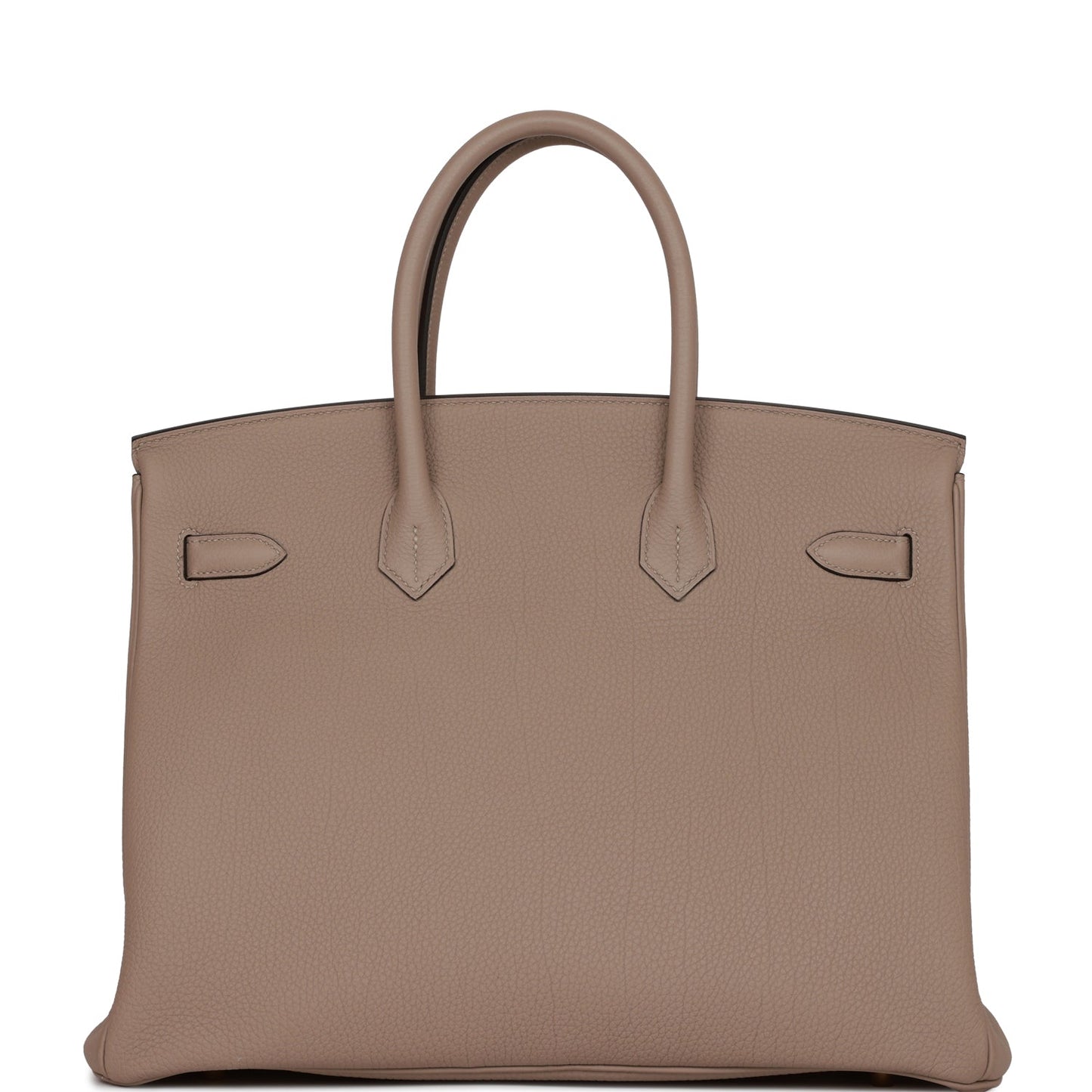 Hermes Birkin Gris Tourterelle Togo Hardware Handbag Gold Travel Bag