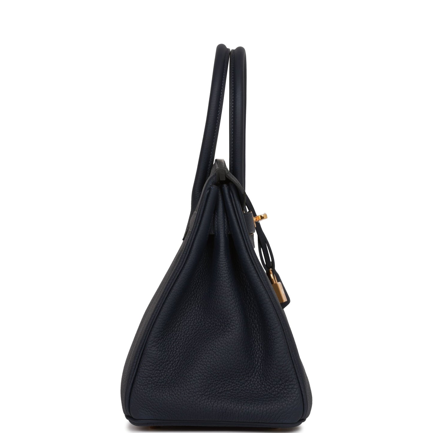 Hermes Special Order Hss Birkin Bleu Nuit Togo Gold Travel Bag
