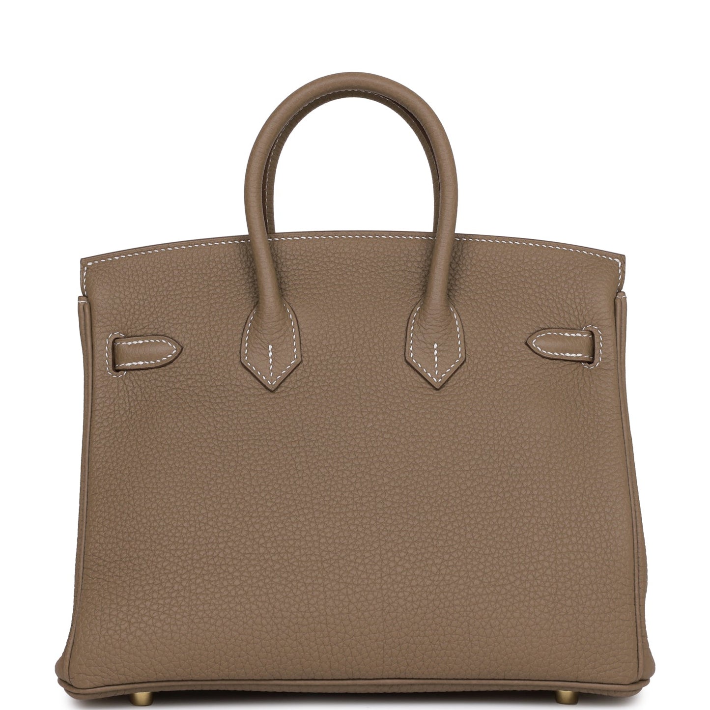 Hermes Birkin Etoupe Togo Hardware Handbag Gold Travel Bag 13
