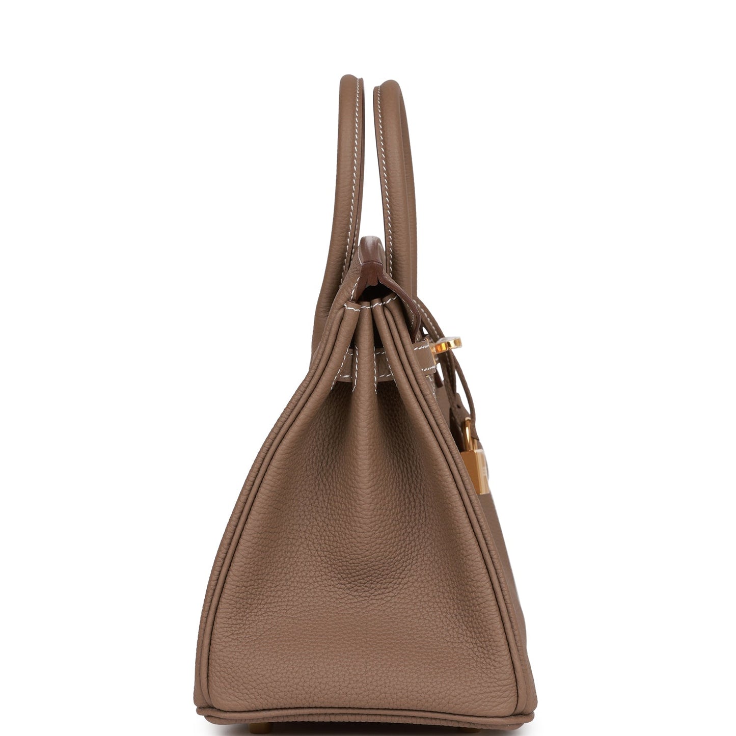 Hermes Birkin Etoupe Togo Hardware Handbag Gold Travel Bag 11