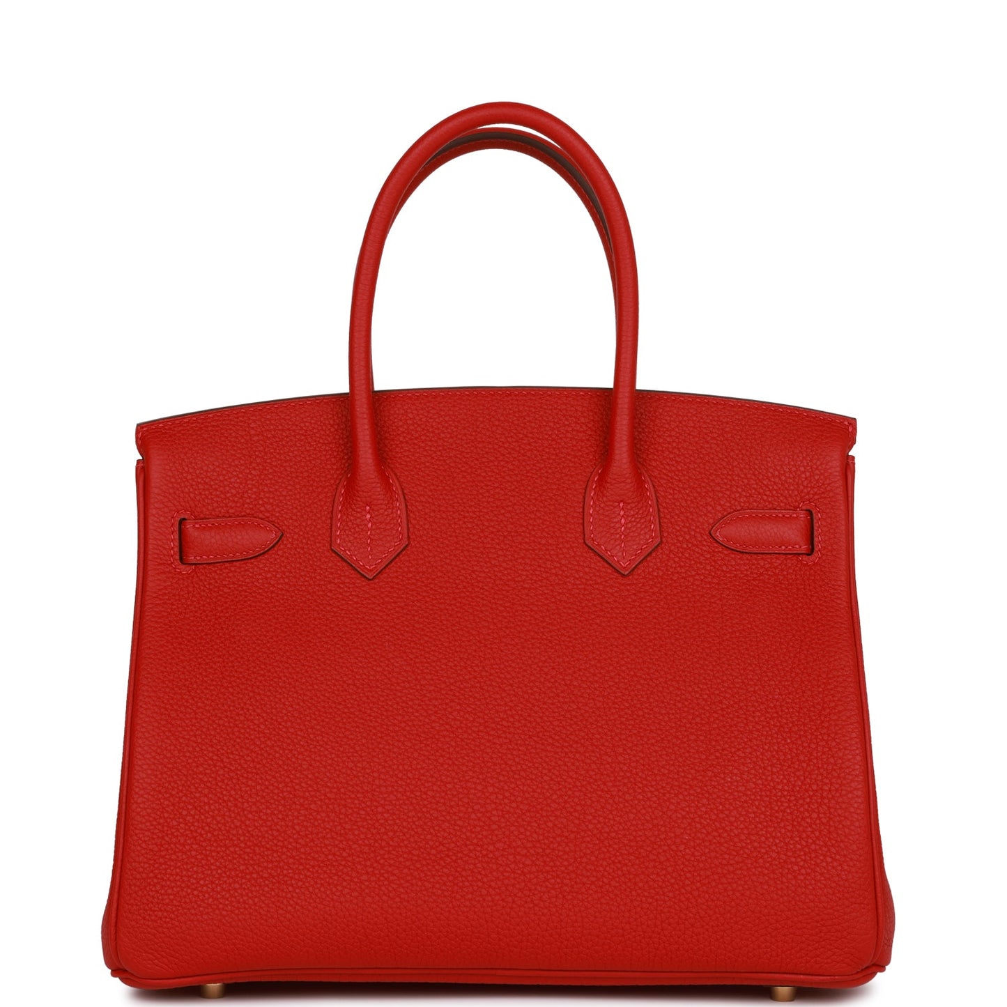 Hermes Special Order Hss Birkin Rouge Cas Ue Togo Gold Travel Bag