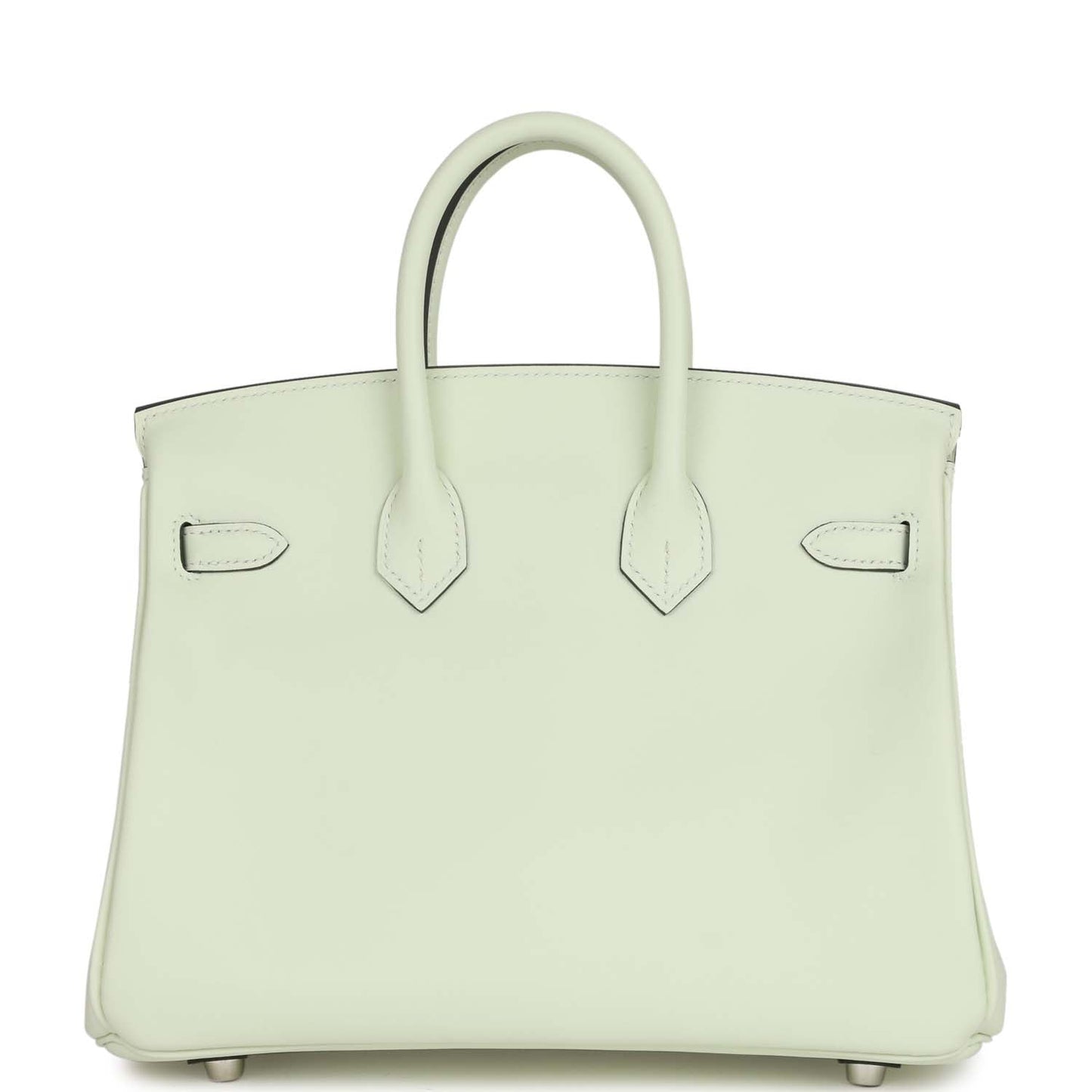 Hermes Birkin Vert Fizz Swift Palladium Hardware Handbag Travel Bag