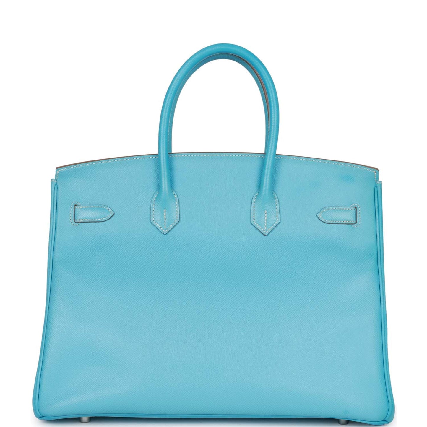 Hermes Birkin Celeste Candy Epsom Palladium Hardware Handbag Travel Bag