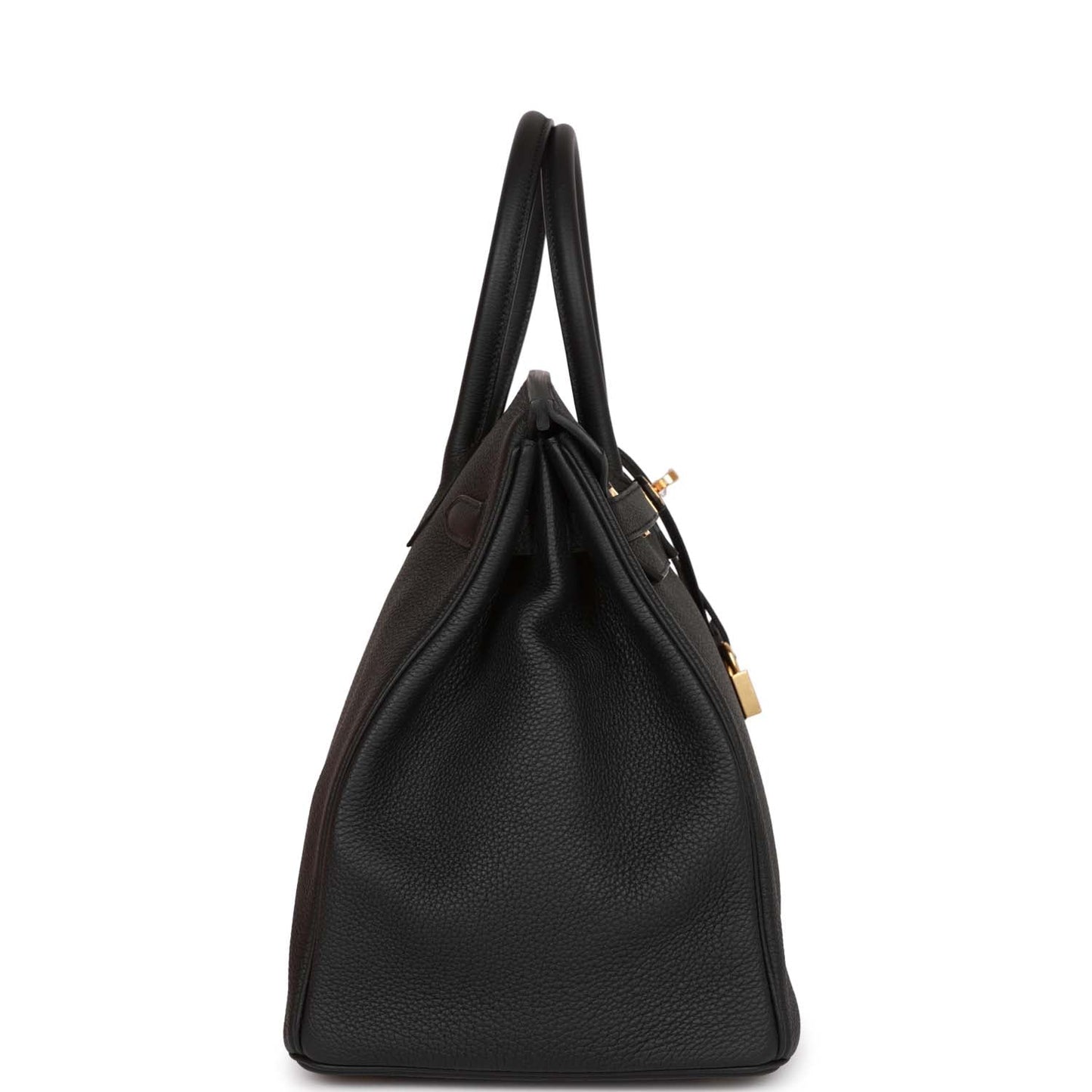 Hermes Birkin Togo Hardware Handbag Black Gold Travel Bag Hardware 20