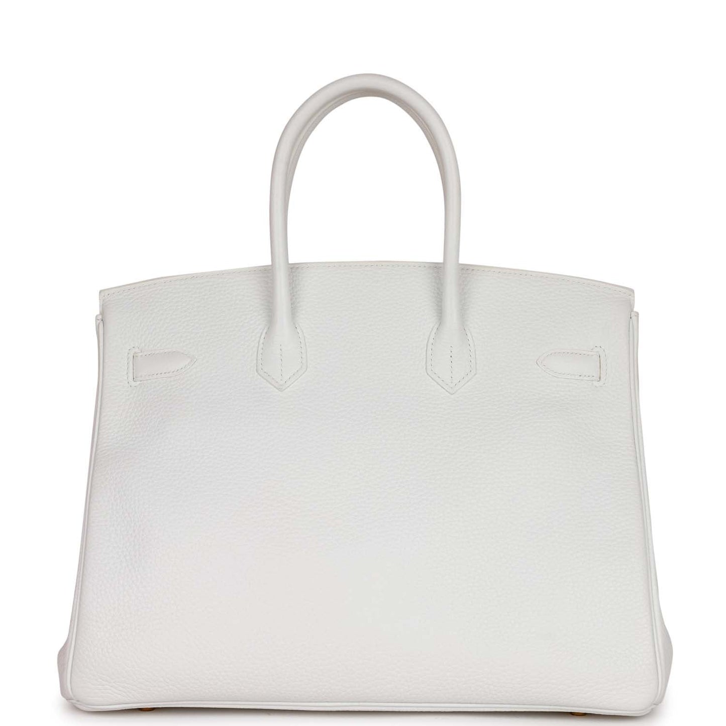Hermes Special Order Hss Birkin Clemence Hardware Handbag White Gold Travel Bag