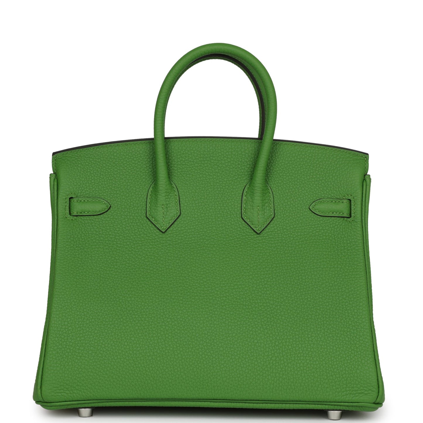 Hermes Birkin Vert Yucca Togo Palladium Hardware Handbag Travel Bag