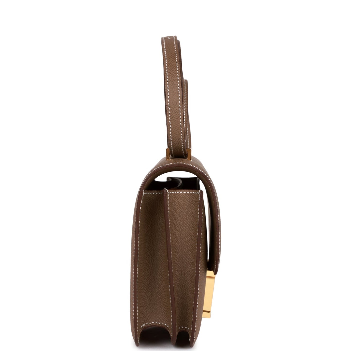 Hermes Constance Etoupe Epsom Hardware Handbag Gold Travel Bag