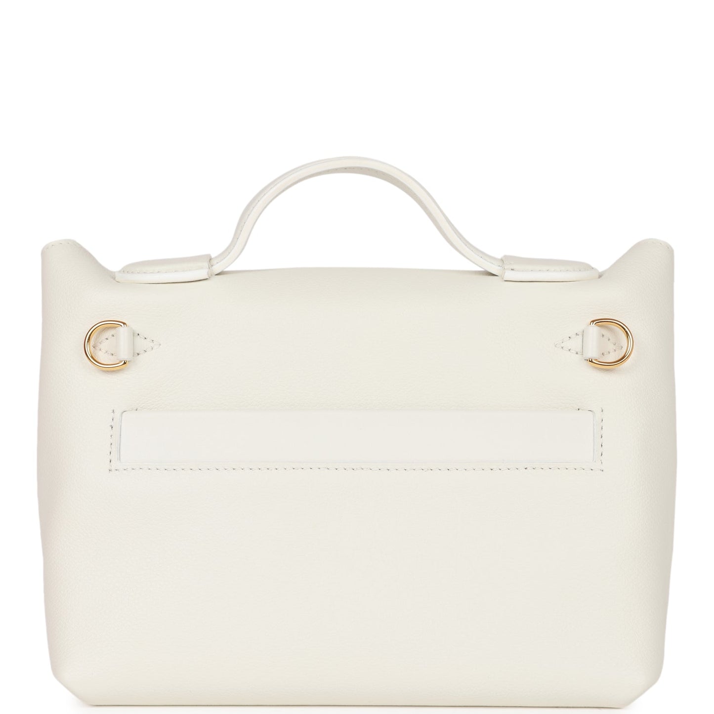 Hermes Luxury Bag Evercolor And Swift Hardware White Gold Travel Bag