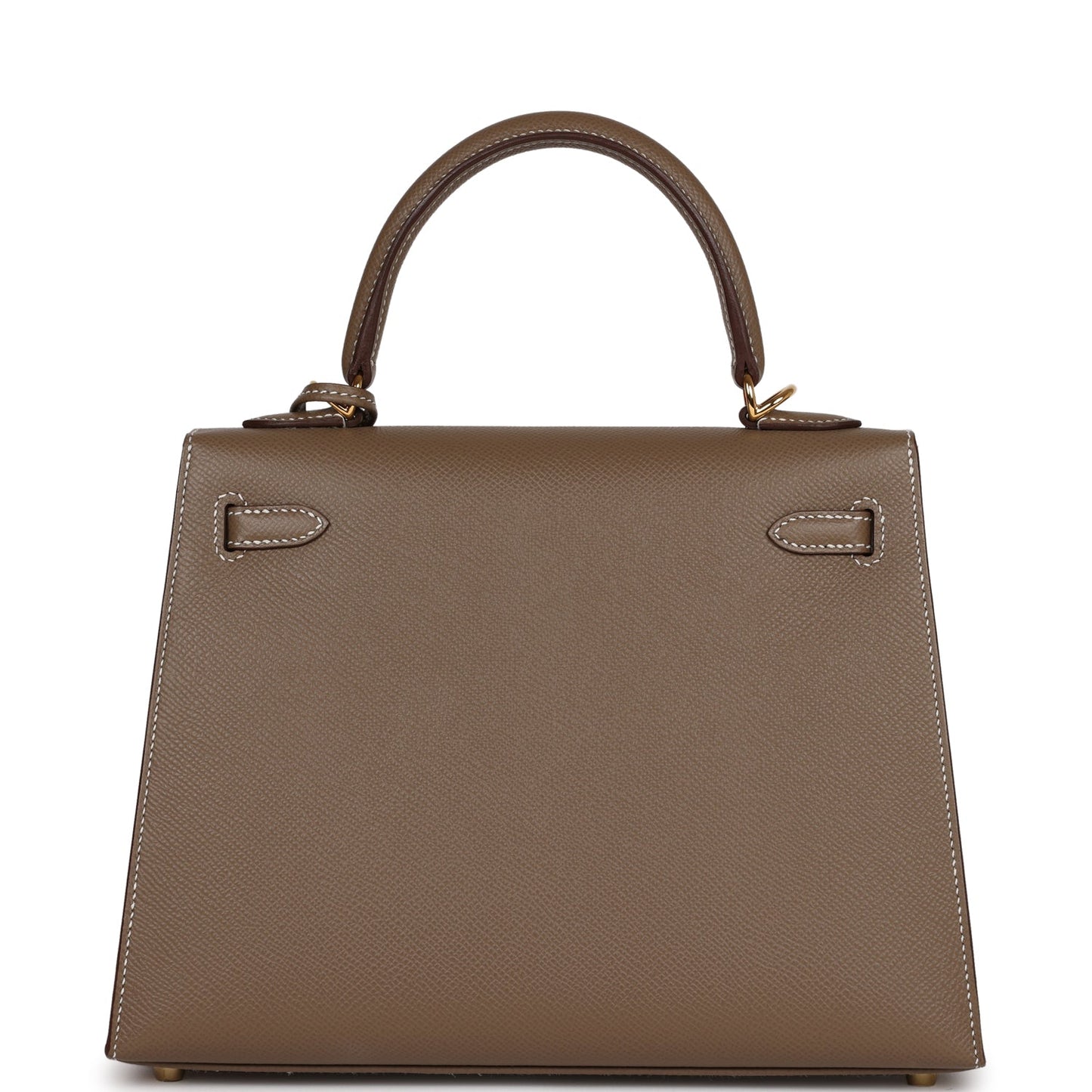 Hermes Kelly Sellier Etoupe Epsom Hardware Handbag Gold Travel Bag Hardware 3