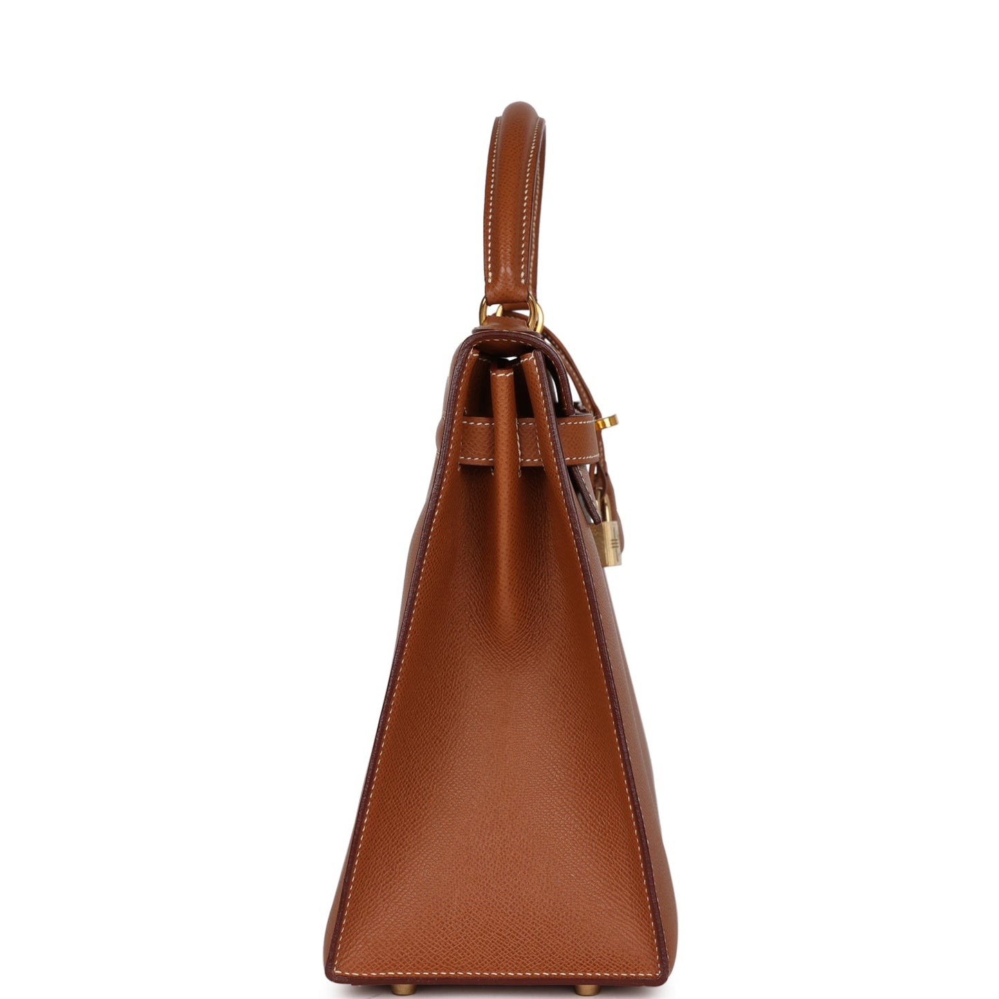 Hermes Kelly Sellier Courcheval Hardware Handbag Gold Travel Bag