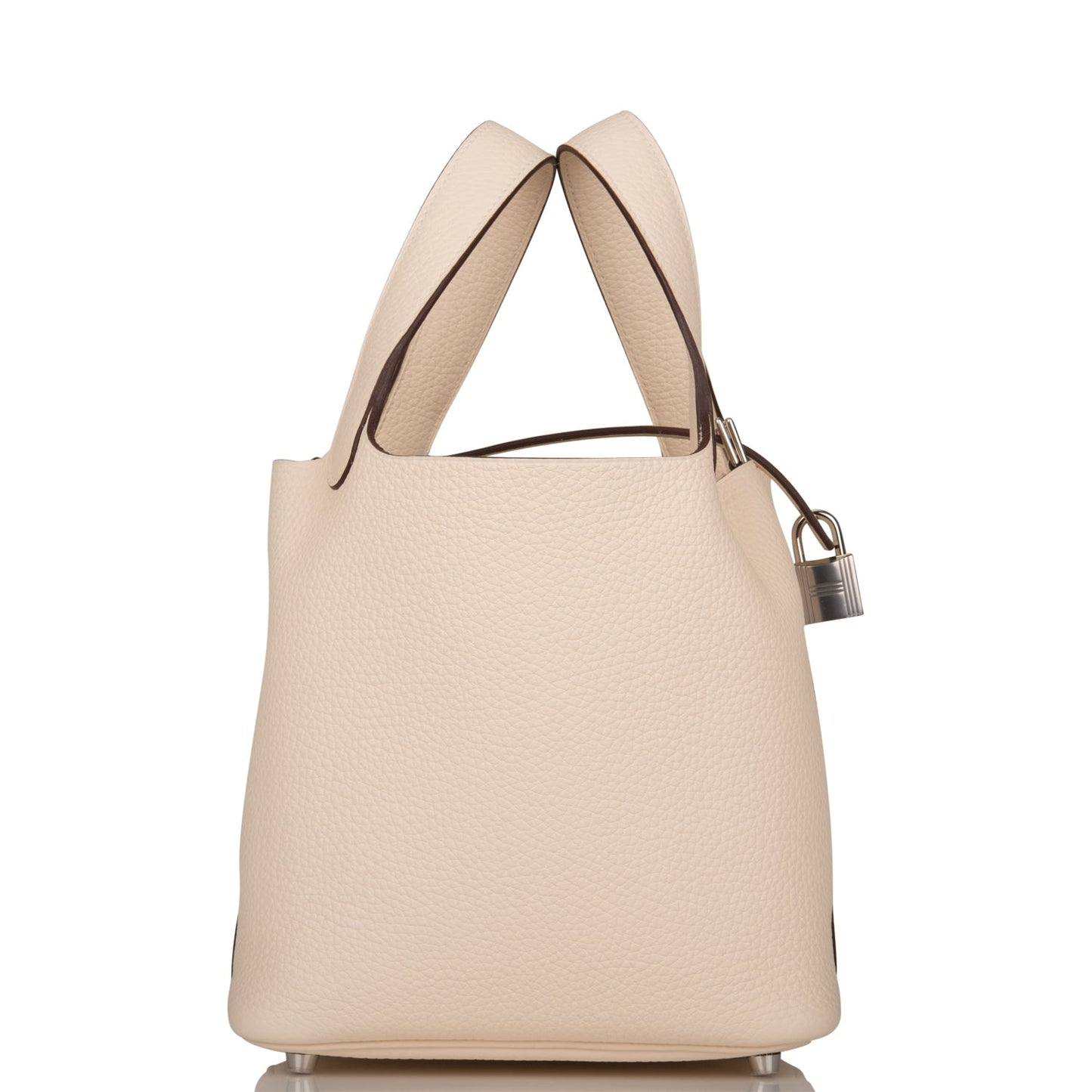 Hermes Picotin Nata Clemence Palladium Hardware Handbag Travel Bag Hardware 1