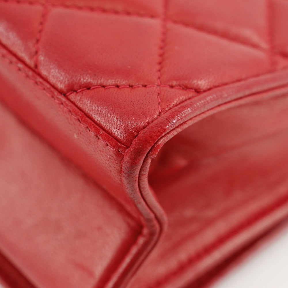 Lambskin Chain Shoulder Bag Signature