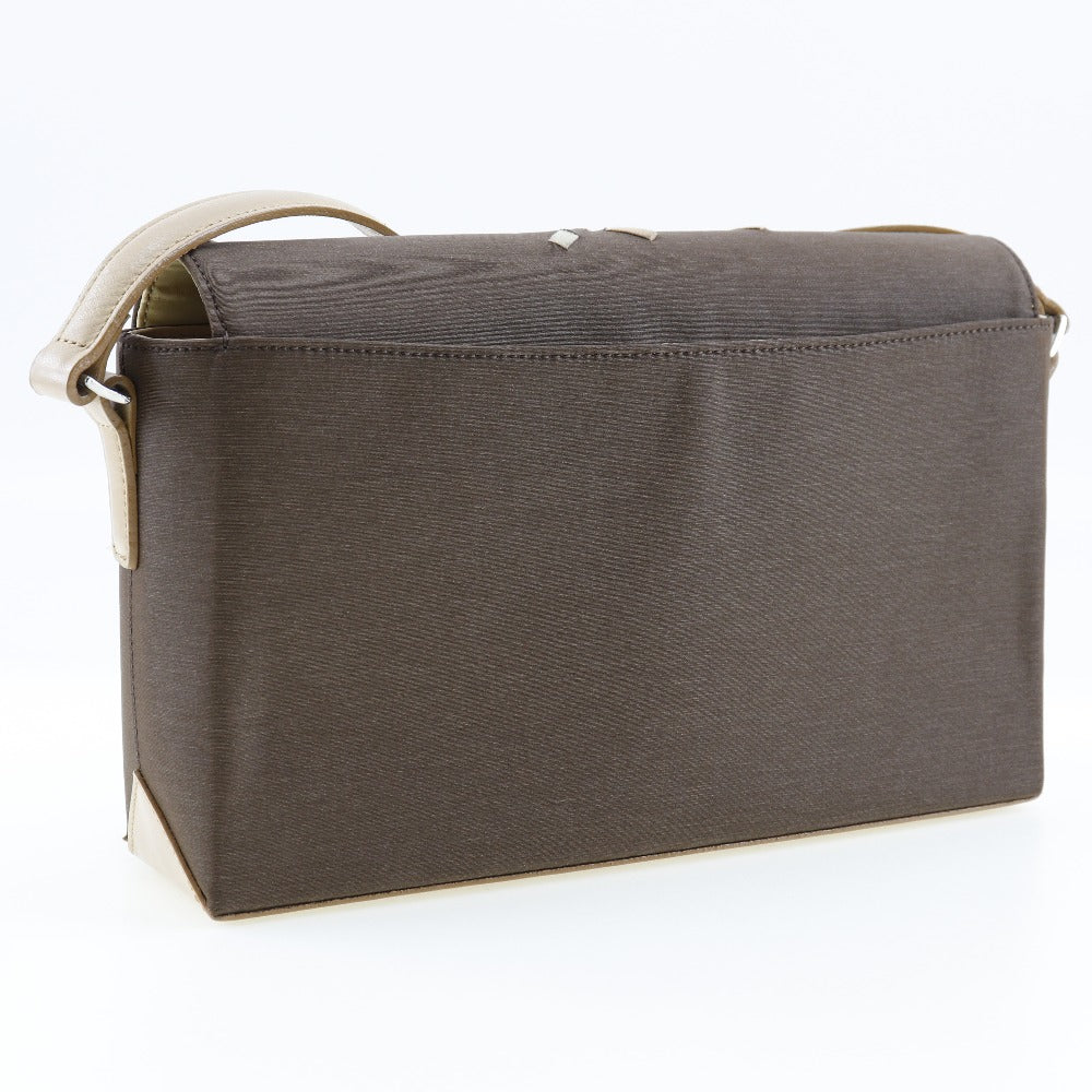 Burberry Shoulder Bag Women Satin Beige