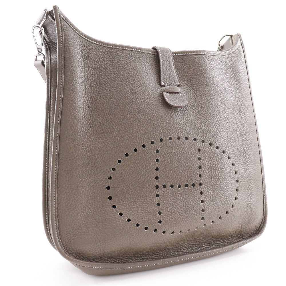 Shoulder Bag Taurillon Clemence Evelyn Evelyn Gm Brown