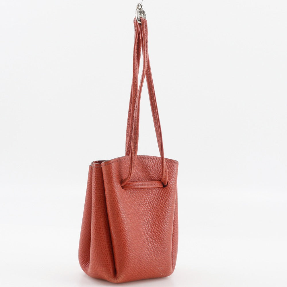 Pouch Orange Purse Vespa Porch Handbag Leather Travel Bag