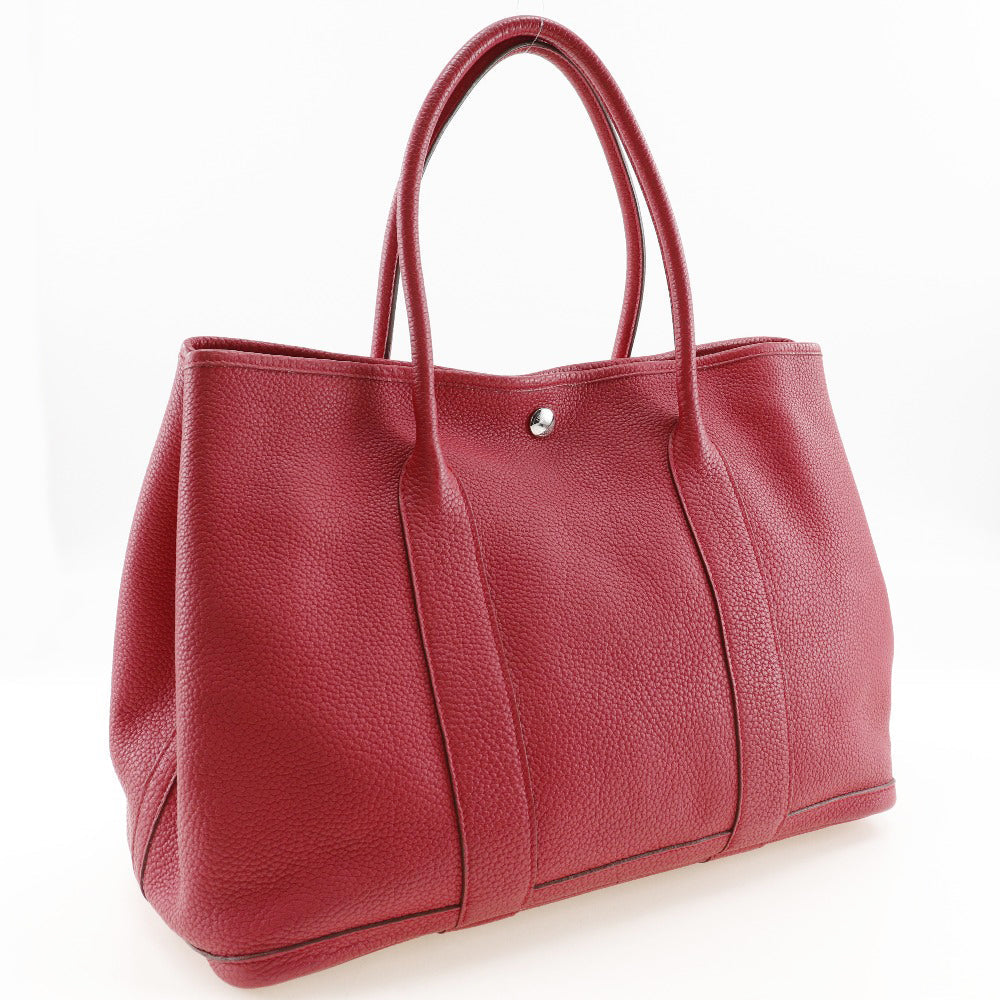 Hermes Tote Bag Negonda Garden Party Pm Women Red