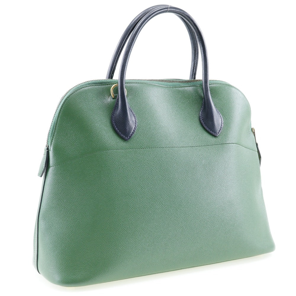 Hermes Handbag Courchevel By Color Bored Women Blue Green Navy Travel Bag