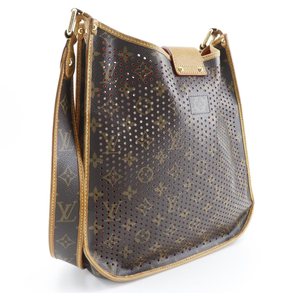 Louis Vuitton M95174 Perfo M tte Monogram Brown Orange Shoulder Bag
