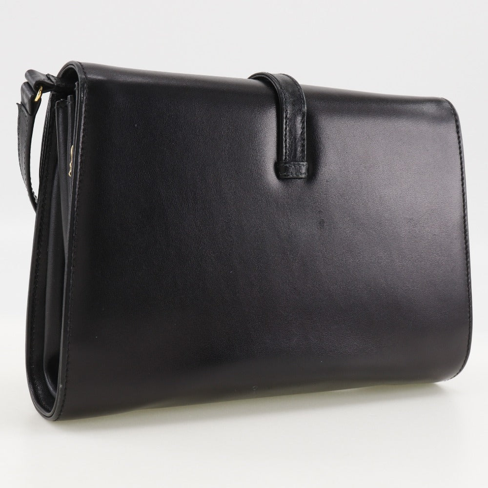 Gucci 2-way Old Calfskin Black Shoulder Bag