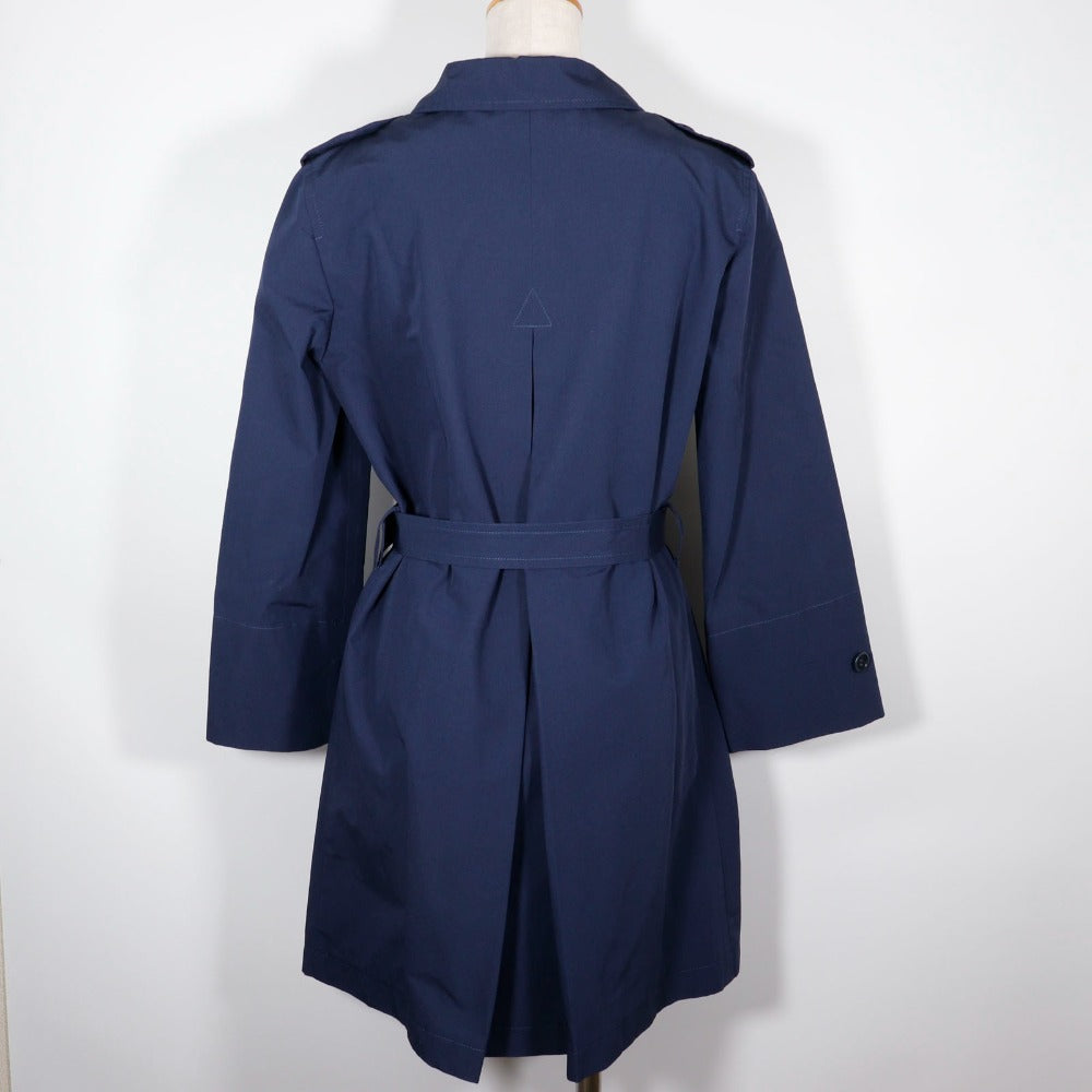 Trench Coat Cotton, Polyester Navy Women Handbag Blue Travel Bag