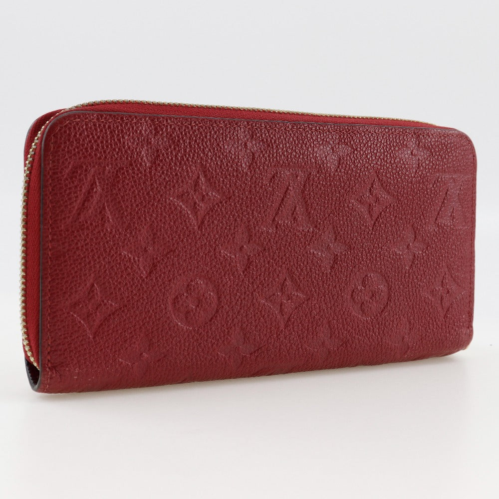 Louis Vuitton Long Purse M60737 Ann Platt Monogram Red Wallet Case