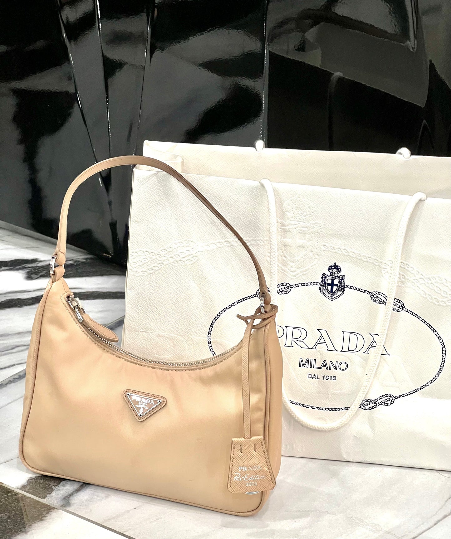 Tessuto Re Edition Bag Nylon Mini Travel Bag