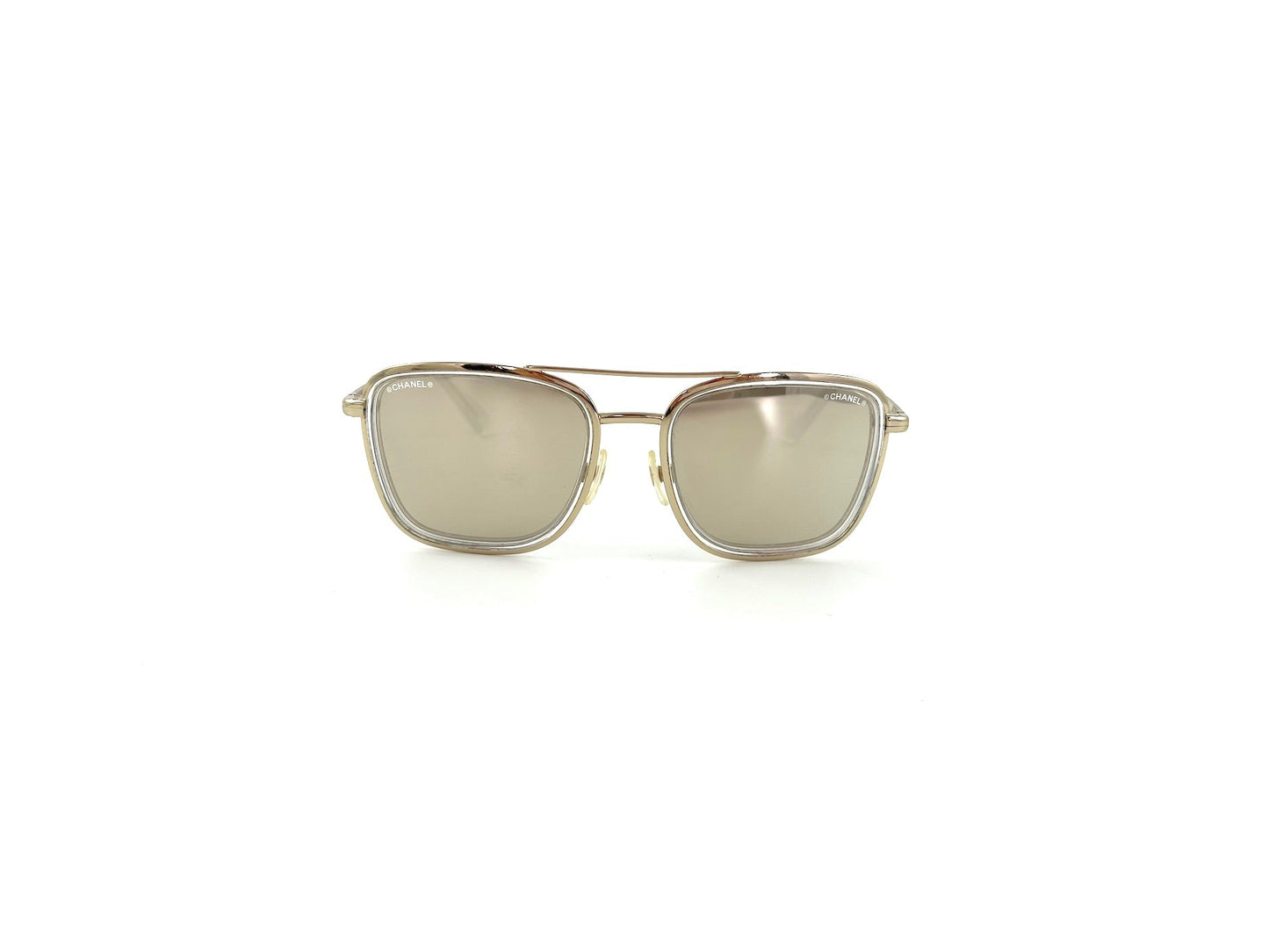 Chanel Aviator ed 4241 Gold CC Sunglasses