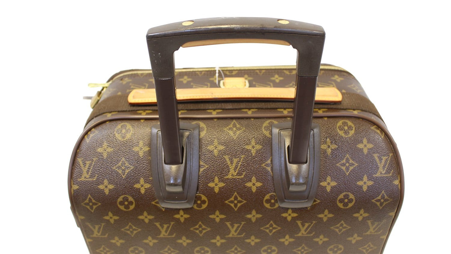 Louis Pegase Business Suitcase Travel Bag Canvas Monogram