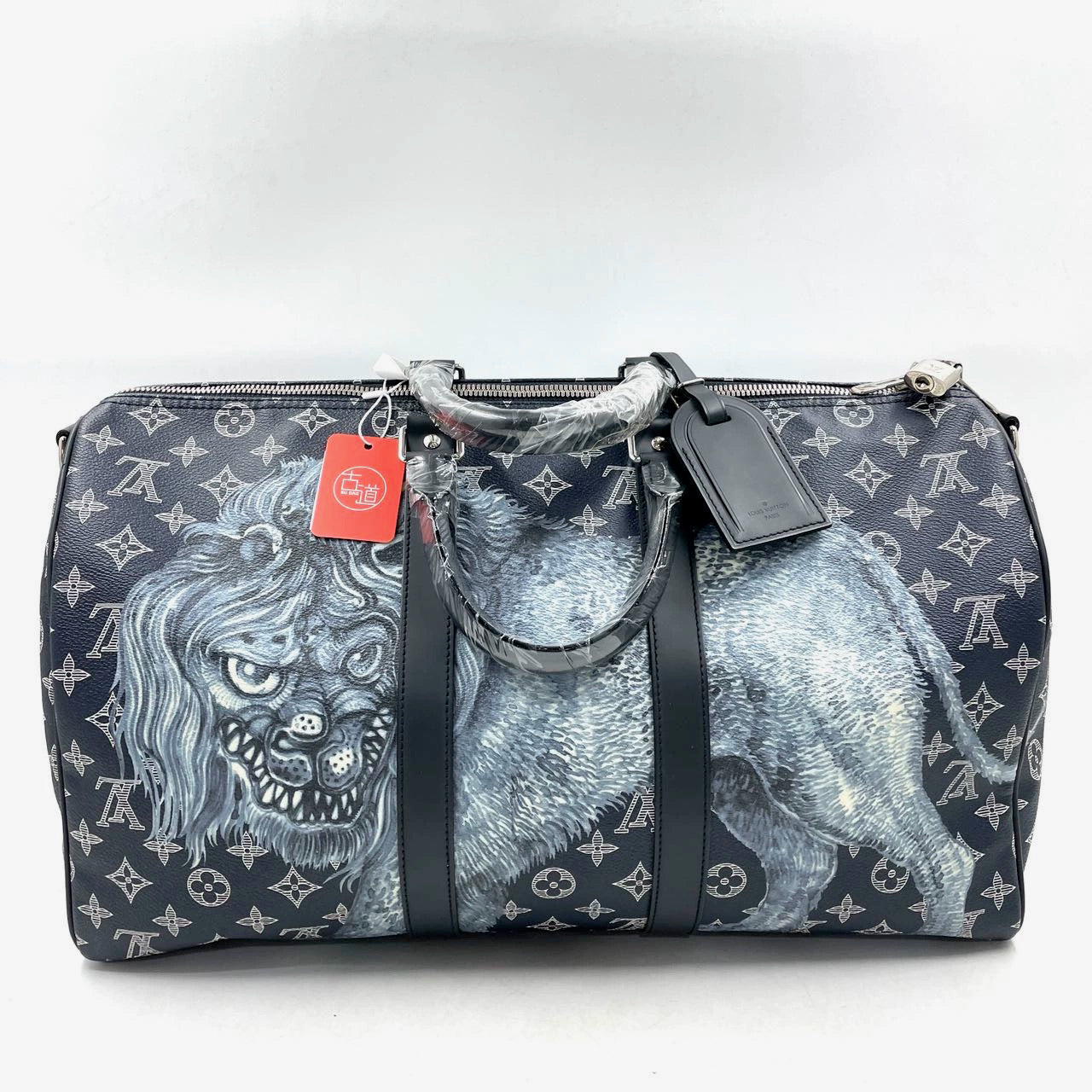 Louis Vuitton x Chapman Brothers Keepall 45 Bandouliere Travel Bag