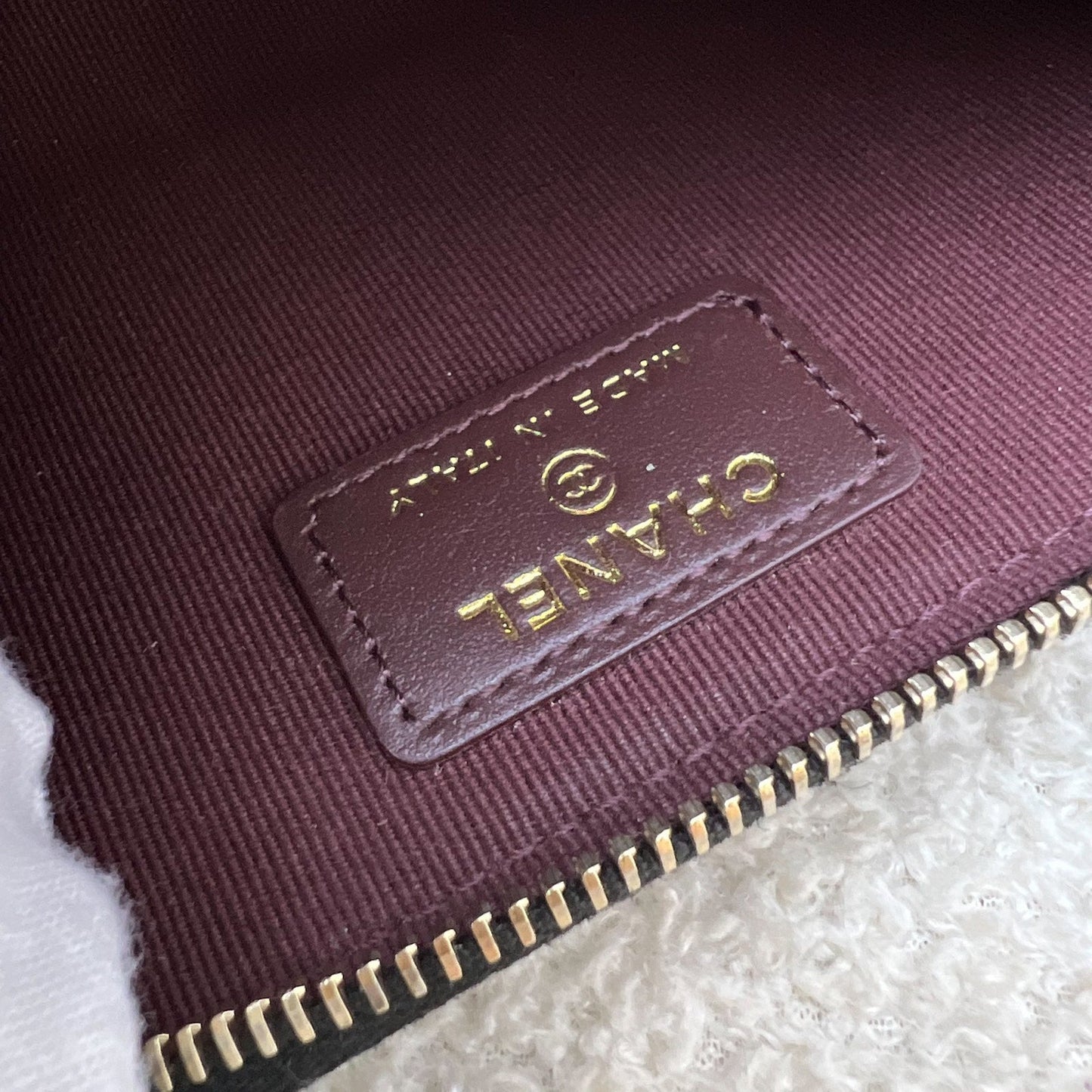 Chanel Zipped Card Holder with Coin Compartment in Black Caviar and GHW (Model: )