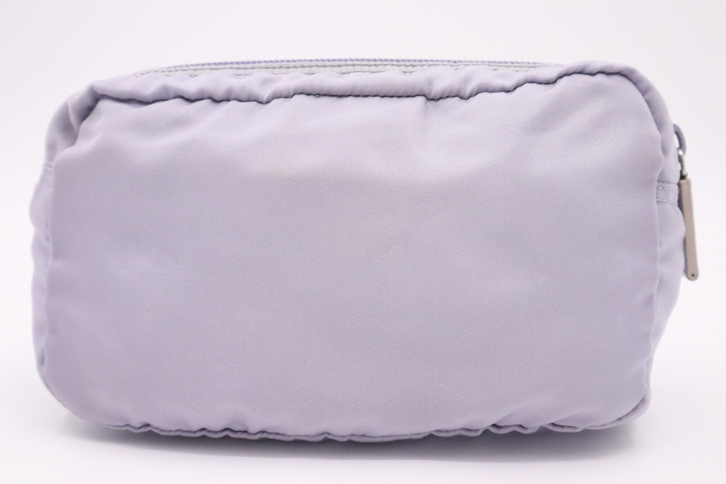 Prada Pouch In Lilac Handbag Nylon Travel Bag