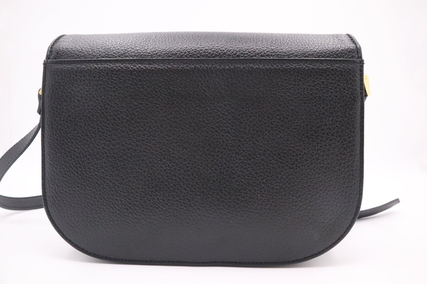 Burberry Shoulder Bag In Leather Black