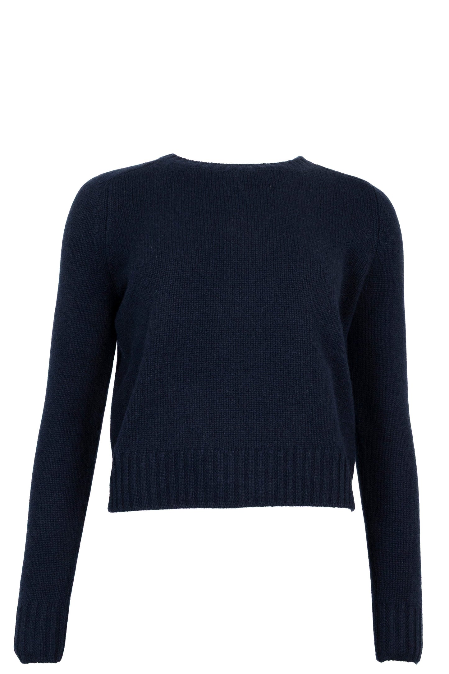 Dior Back Knit Cashmere Navy Logo Handbag