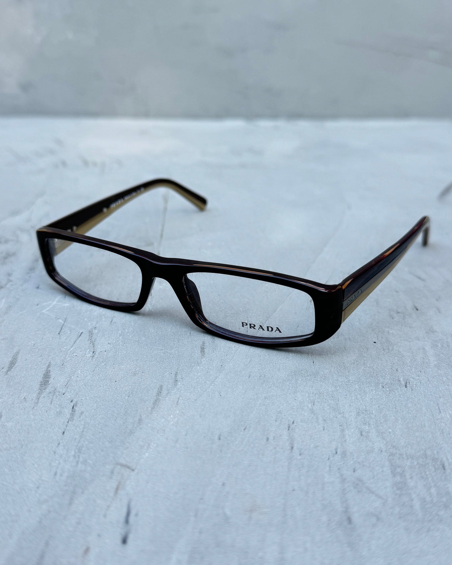Prada Handbag Clear Lens Bayonetta Eye Glasses Sunglasses