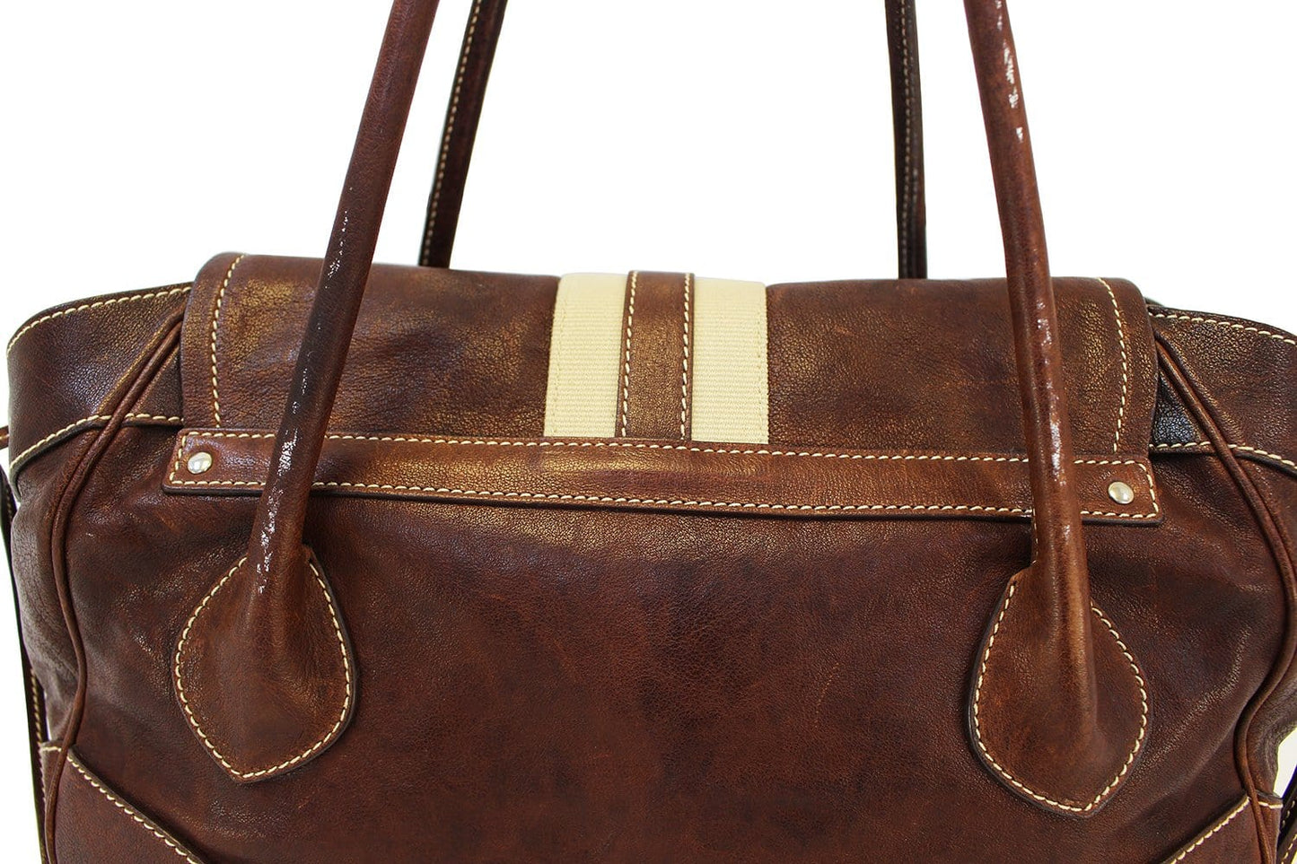 Prada Burgundy Shoulder Handbag Flap Shoulder Bag