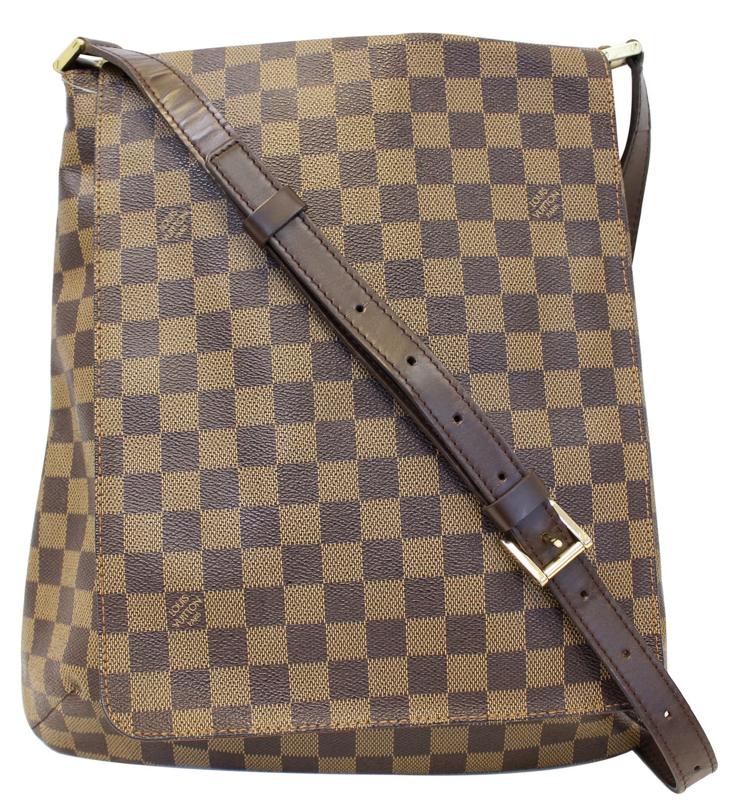 Louis Damier Ebene Mtte Salsa Gm Crossbody Crossbody Bag