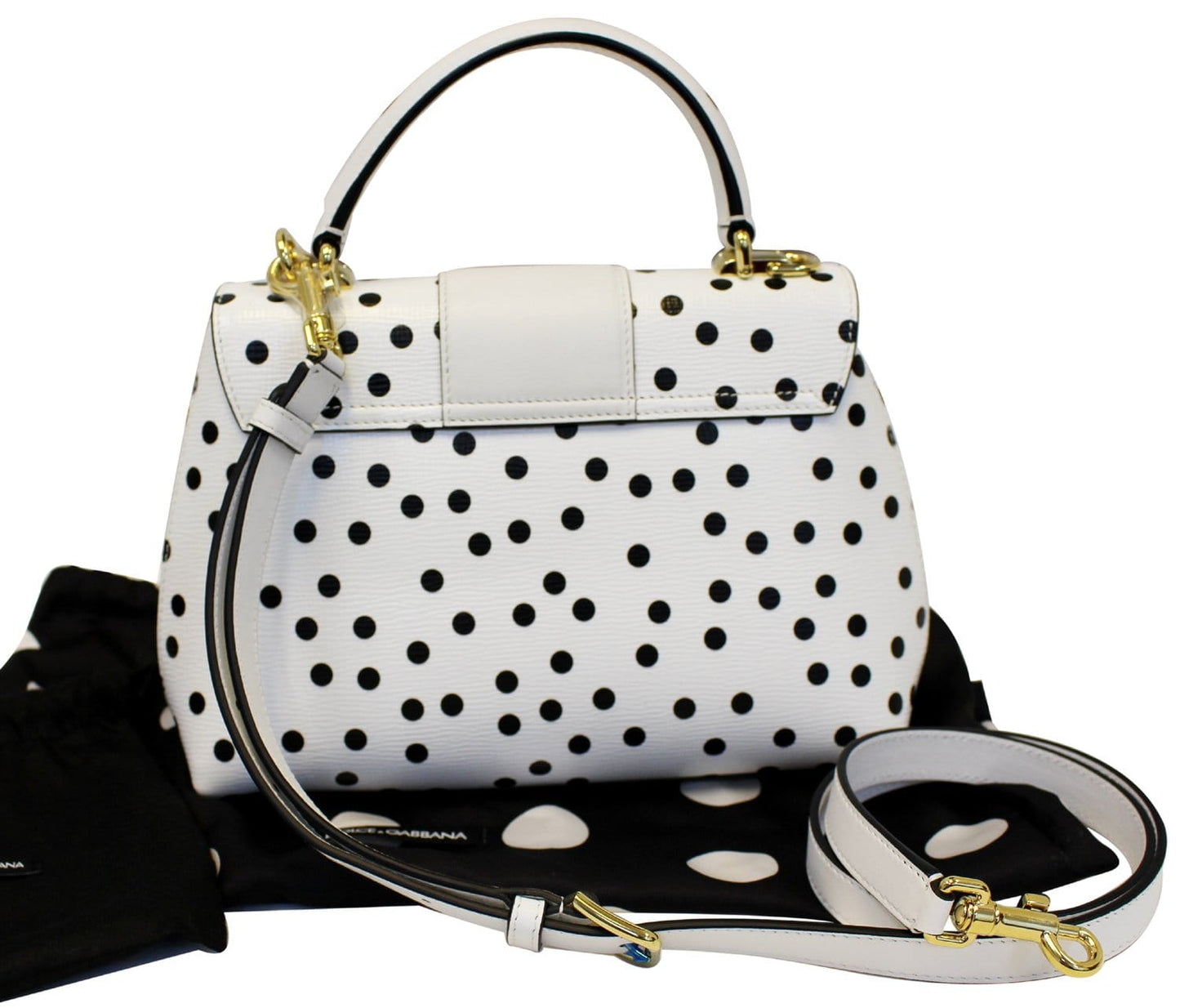 Dolce & Lucia Polka Dot Shoulder Crossbody Crossbody Bag