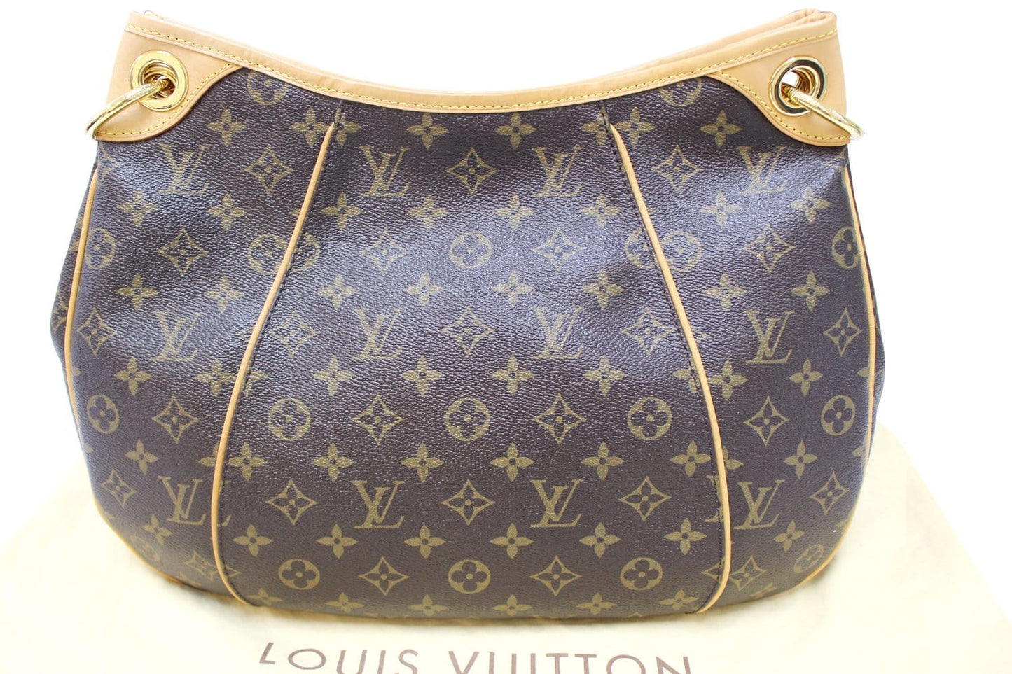 Louis Galliera Pm Shoulder Handbag Monogram Brown Shoulder Bag