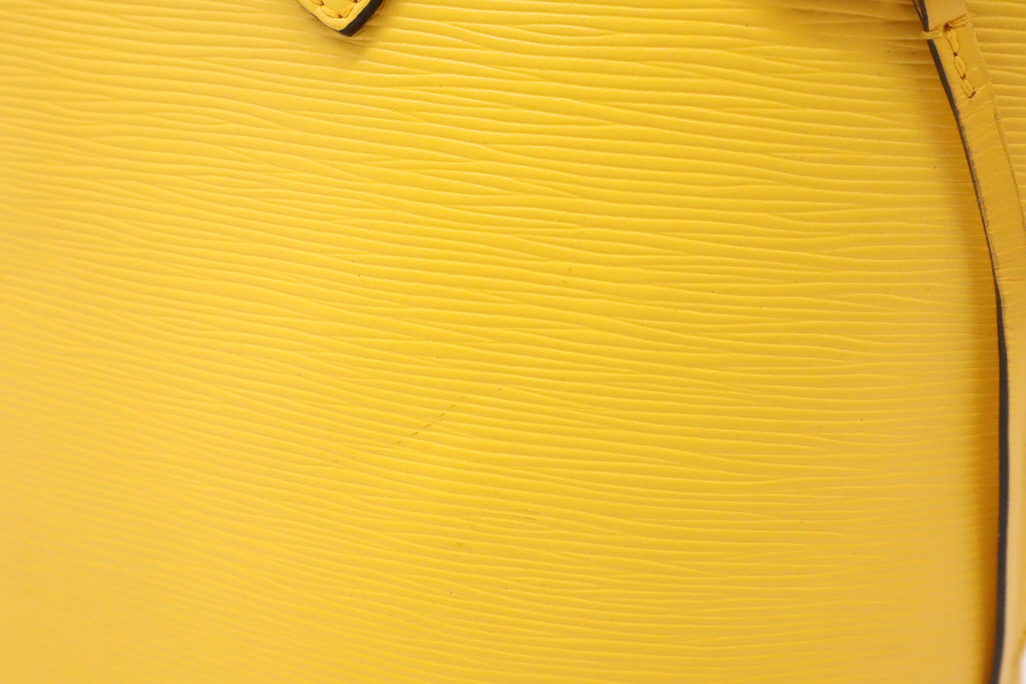 Louis Vuitton Neverfull MM Epi Leather Yellow Tote Bag