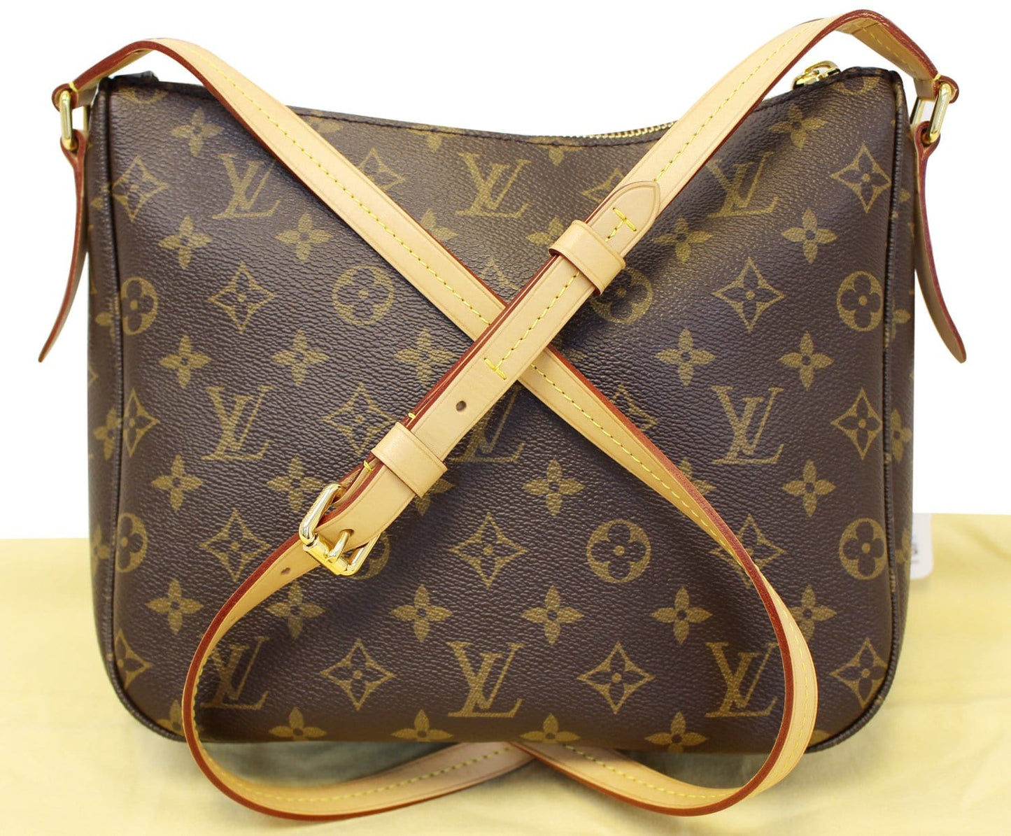 Louis Mabillon Shoulder Crossbody Bag Canvas Monogram