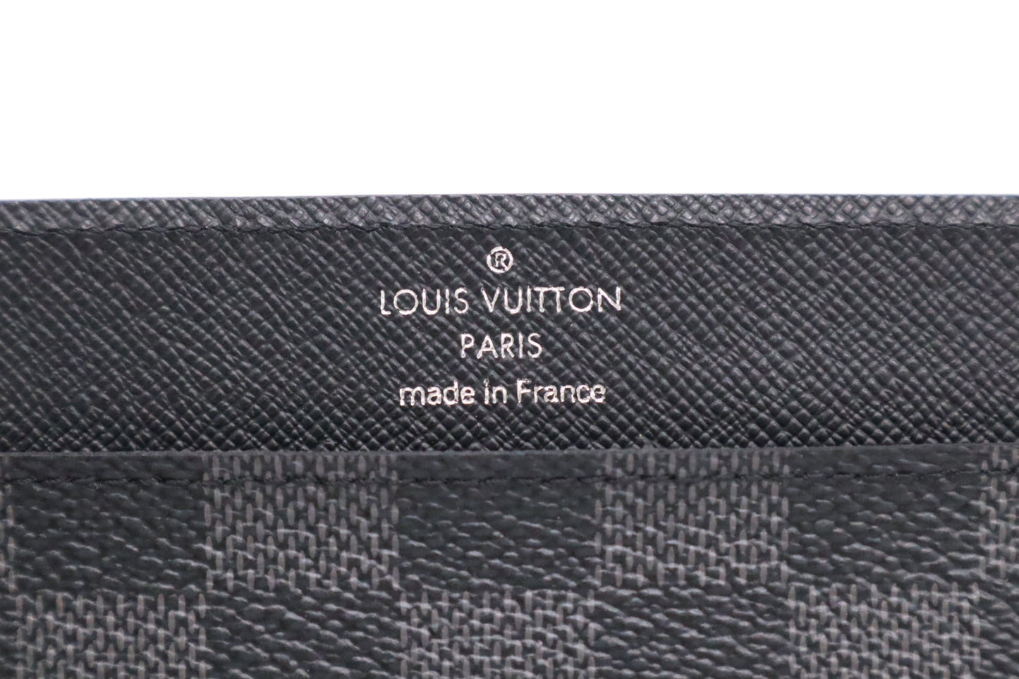 Louis Vuitton Insert Graphite Canvas Damier Wallet Case