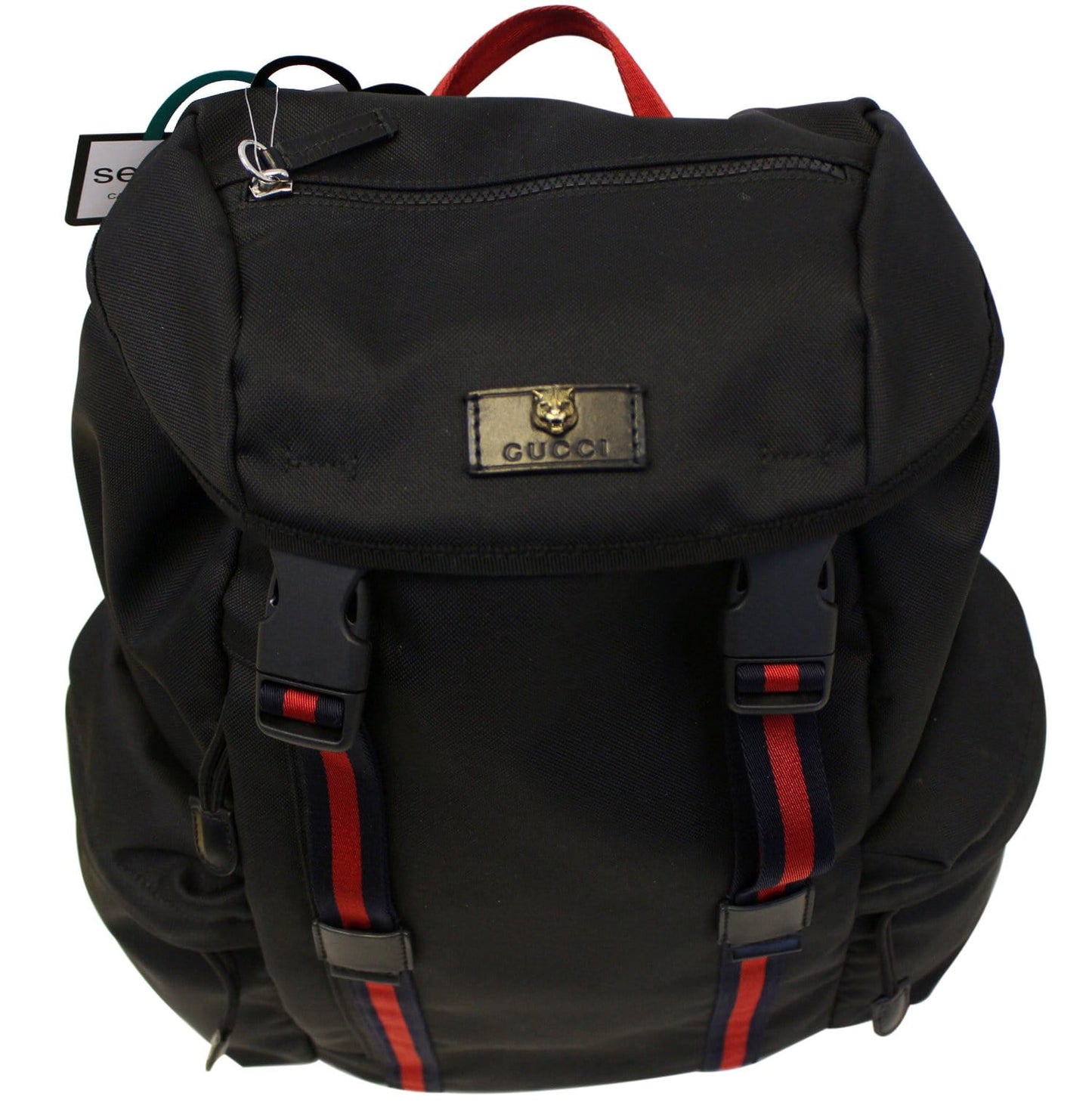 Gucci Techno Unisex Backpack Canvas