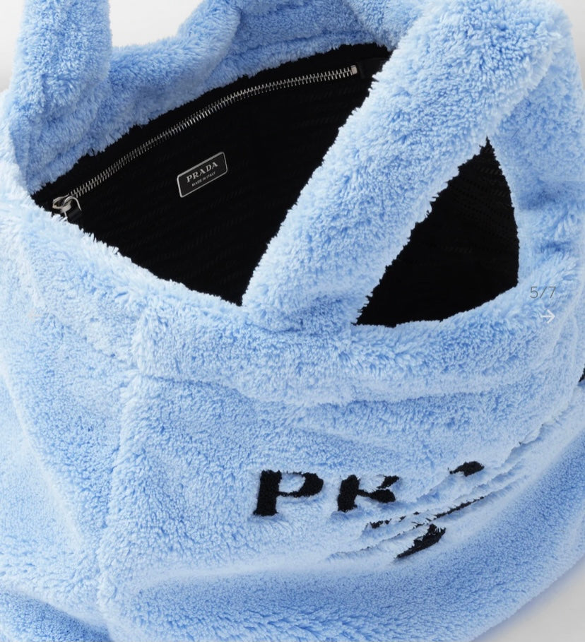 Bag Tote Blue Tote Bag