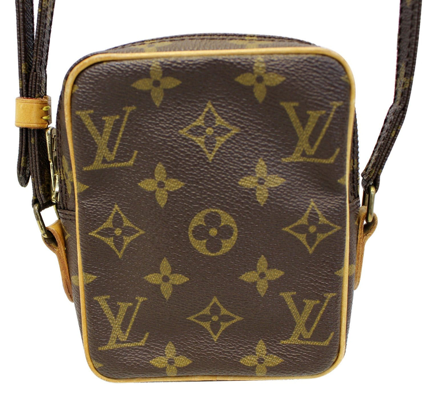 Louis Mini Danube Bag Canvas Monogram Shoulder Bag