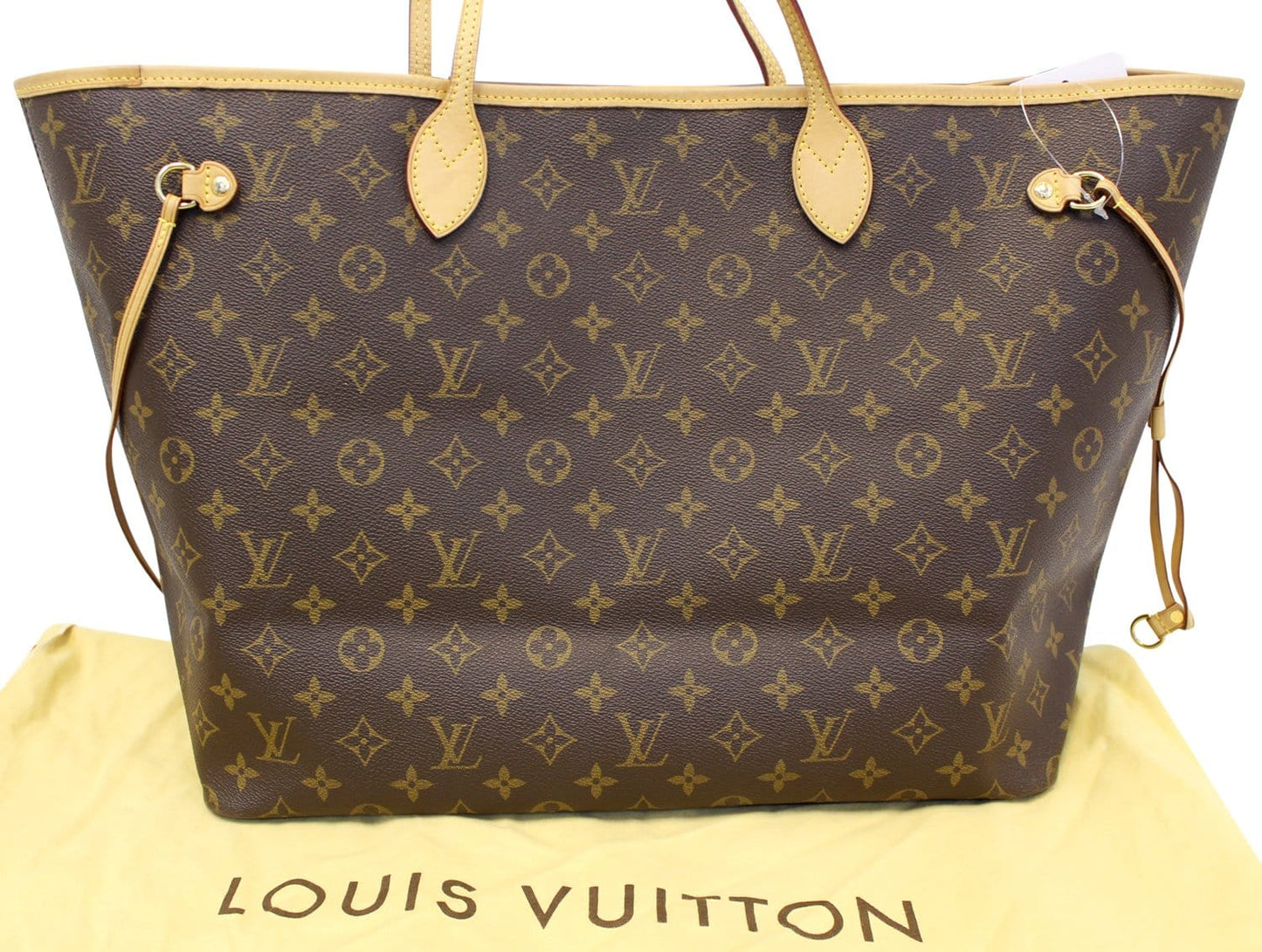 Louis Neverfull Gm Tote Bag Canvas Monogram Shoulder Bag
