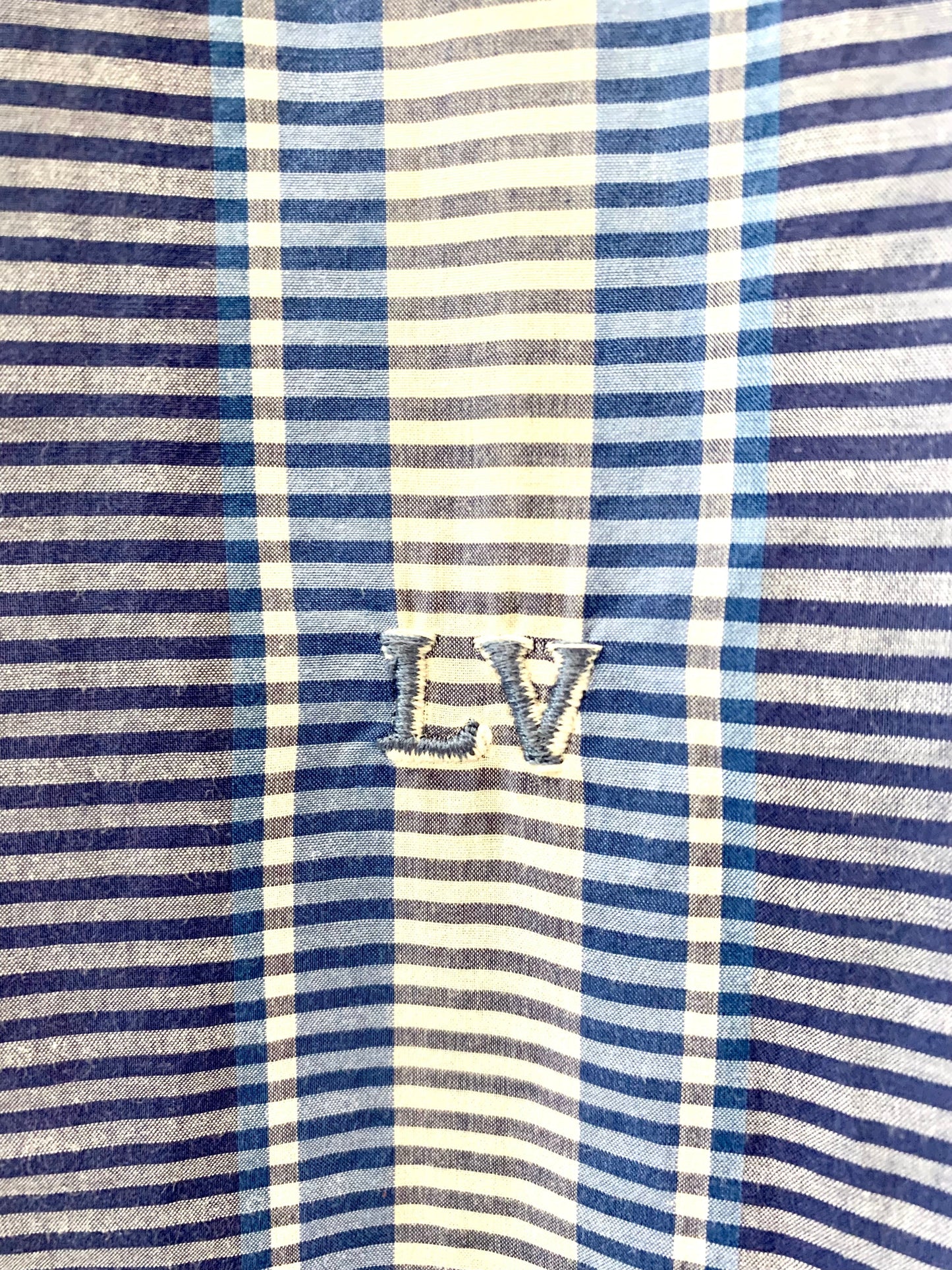 Louis Vuitton BUTTON DOWN STRIPED SHIRT Apparel