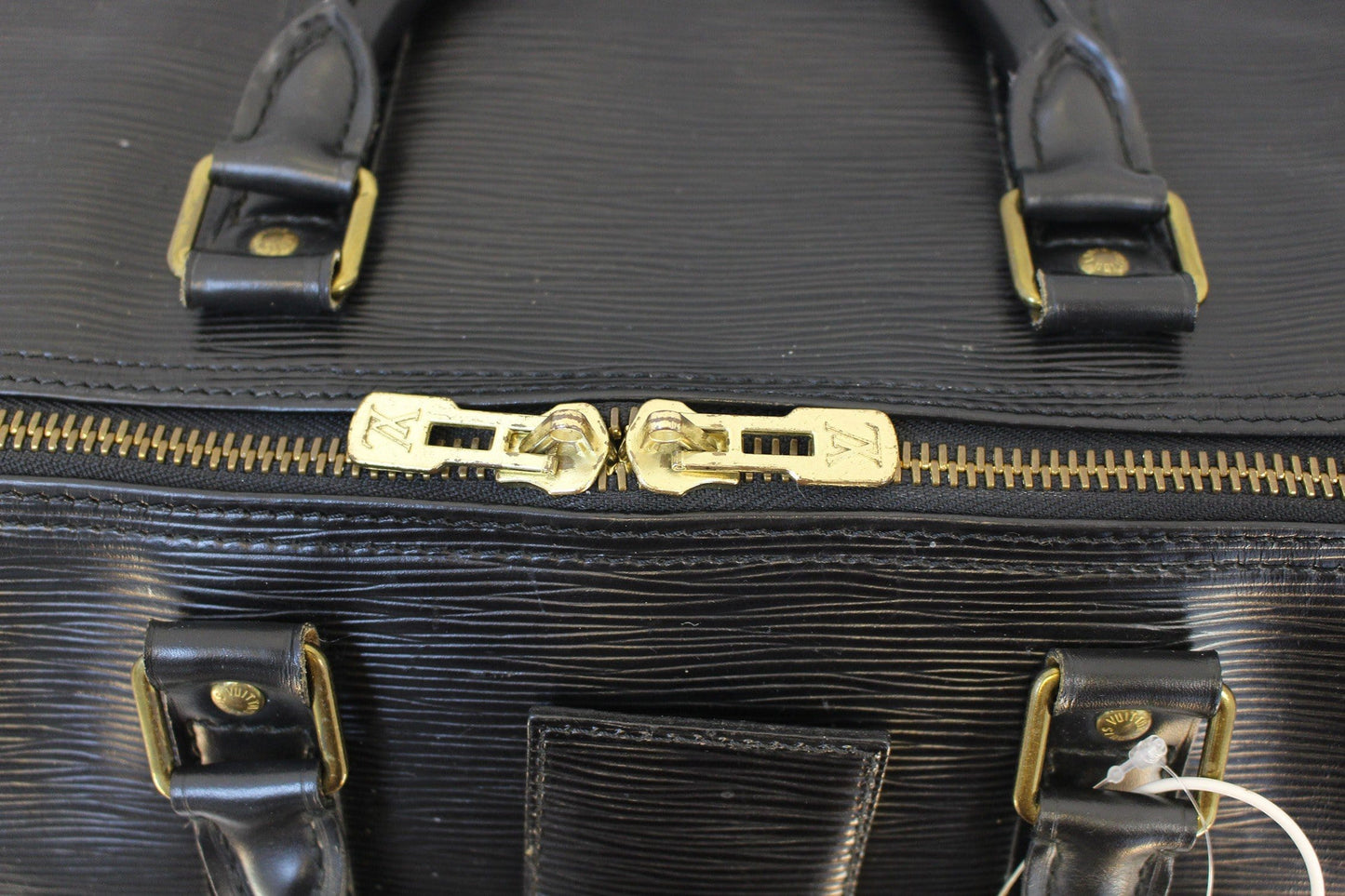 Louis Epi Keepall Boston Bag Leather Travel Bag