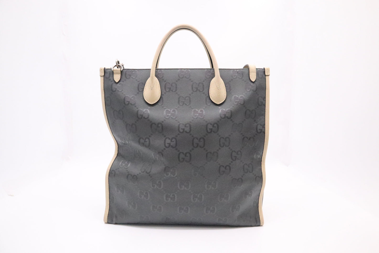 Gucci Off Grid Econyl Canvas Grey Tote Bag