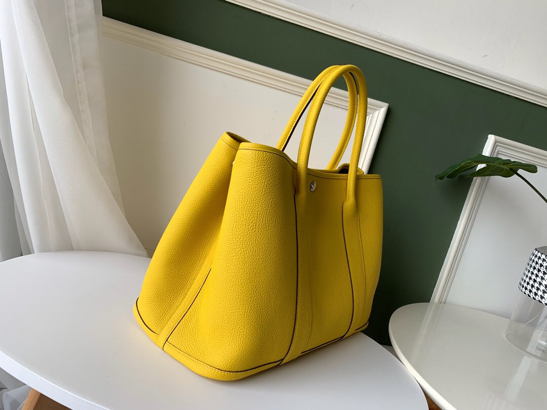 Top Quality Garden Party Bag Yellow For Shoulder Bag