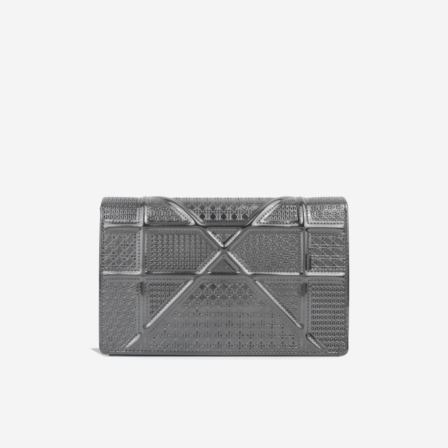 Dior Christian ama Woc Crossbody Bag Mettalic Cannage Shw
